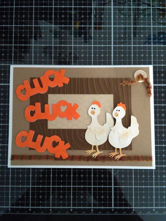 Birthday Chicken card