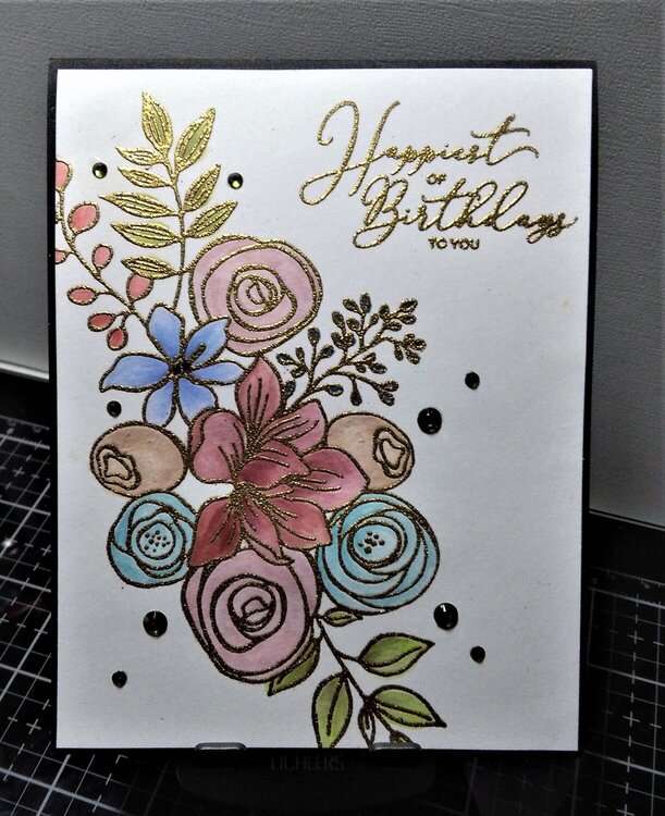 Birthday card/Inside/Envelope