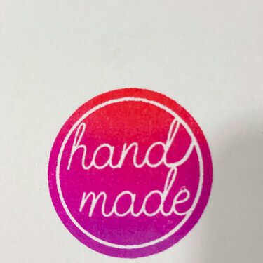 Handmade stamp