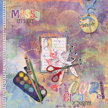 let&#039;s get mess - journal cover
