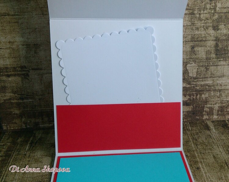 Nautical easel card