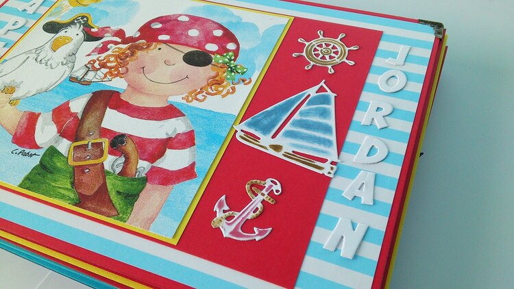 Pirate Scrapbook Photo Album A4 size