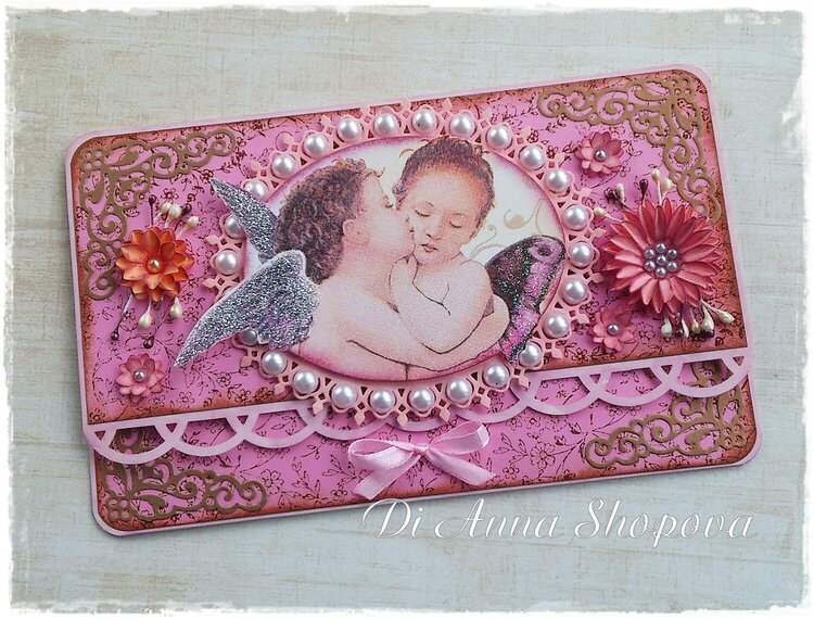 &quot;Angels In Love&quot; card by Di Anna Shopova