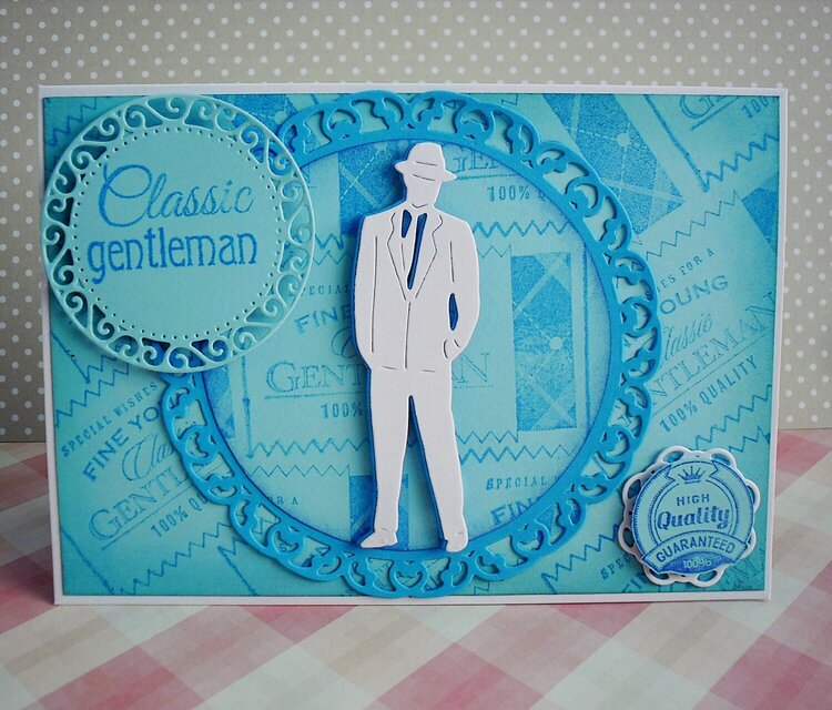 Classic Gentleman card