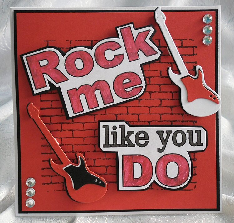 &#039;Rock me like you do&#039; card