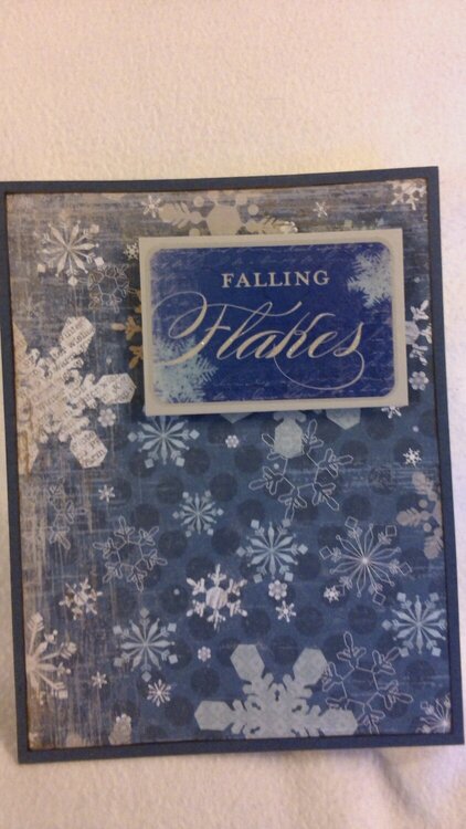 Falling flakes