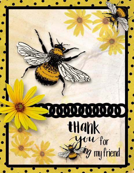 Thank You For Beeing My Friend