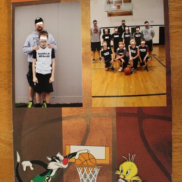 Basketball clip board