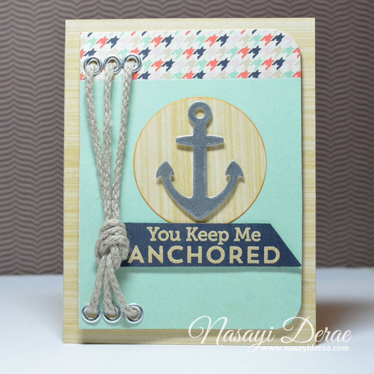 You Keep Me Anchored