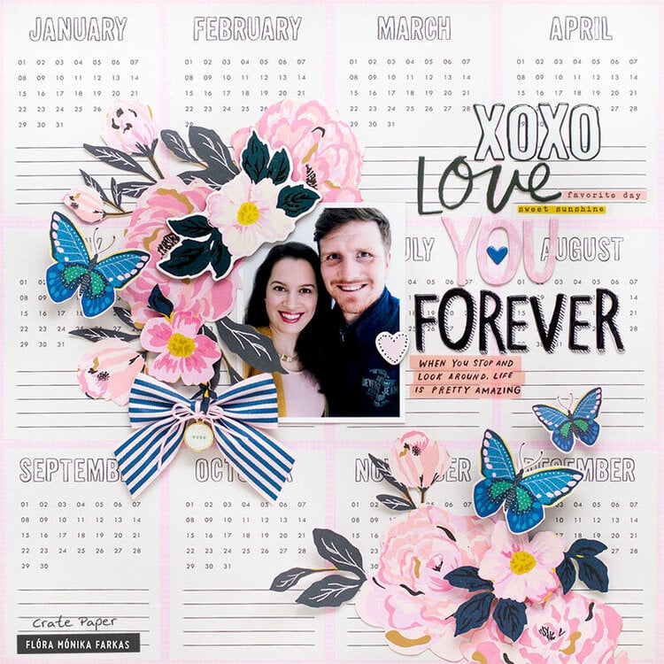 Love you forever - Crate Paper DT