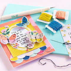 Stitched Card - We R Memory Keepers DT