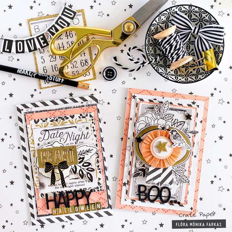 Halloween Cards - Crate Paper