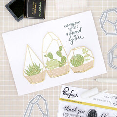 Terrarium Cards - Pinkfresh Studio DT