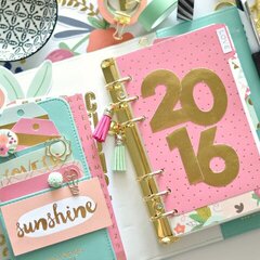 My Webster's Pages planner with My Mind's Eye On trend 2