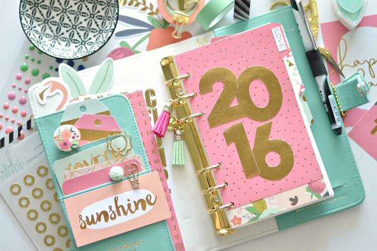 My Webster&#039;s Pages planner with My Mind&#039;s Eye On trend 2