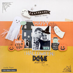 Halloween Date - Crate Paper DT