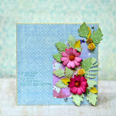 Flower card