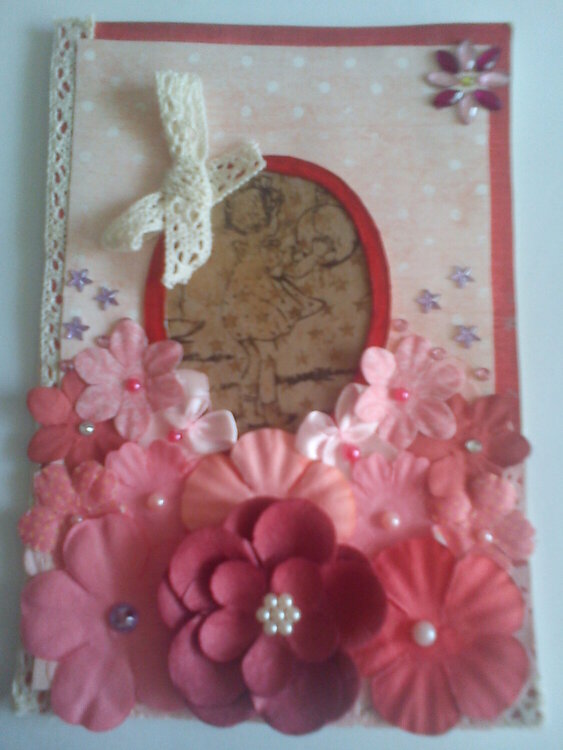 Card for a young mother