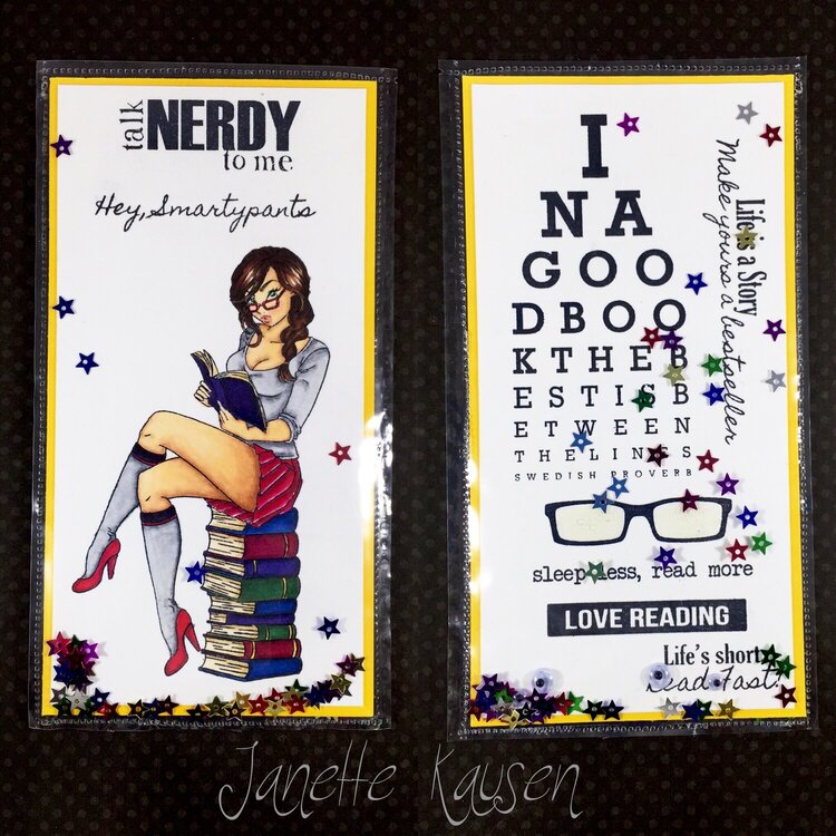 Talk Nerdy to Me Bookmark