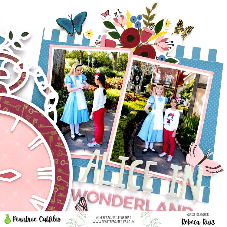 Alice in Wonderland Layout