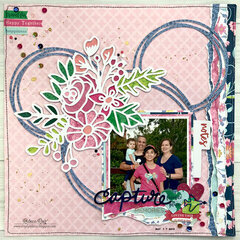 Capture Family Memories Layout