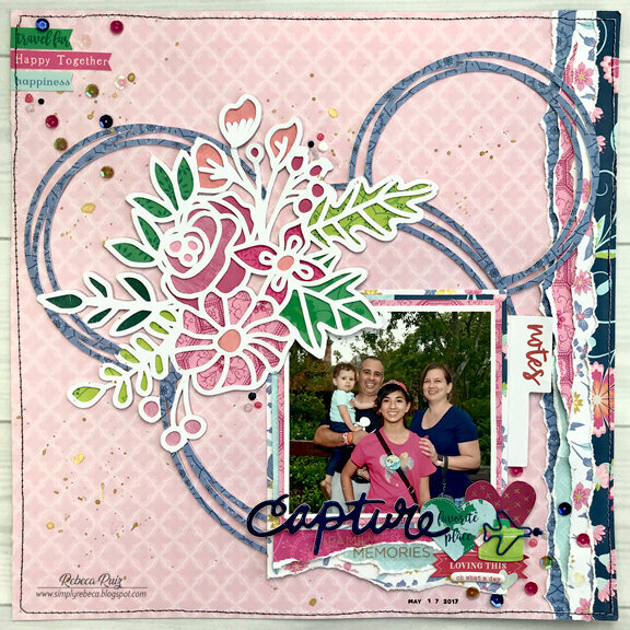 Capture Family Memories Layout