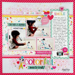 Colorful Art Layout