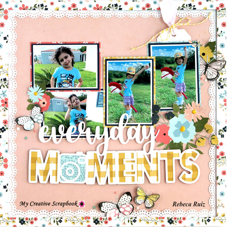 Everyday Moments Layout