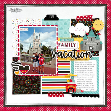 Family Vacation Layout