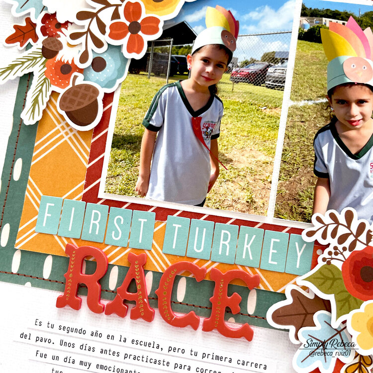 First Turkey Race Layout