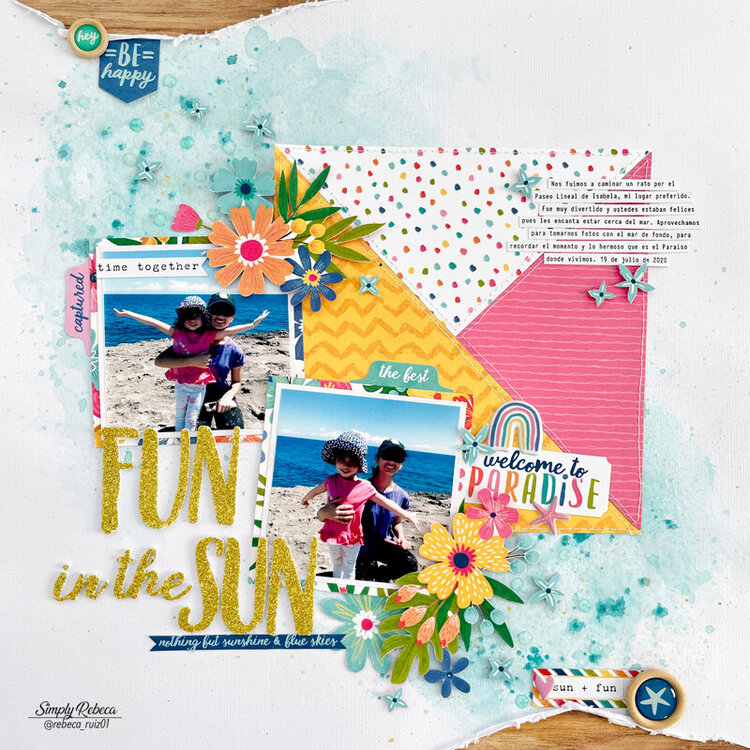 Fun in the Sun Layout