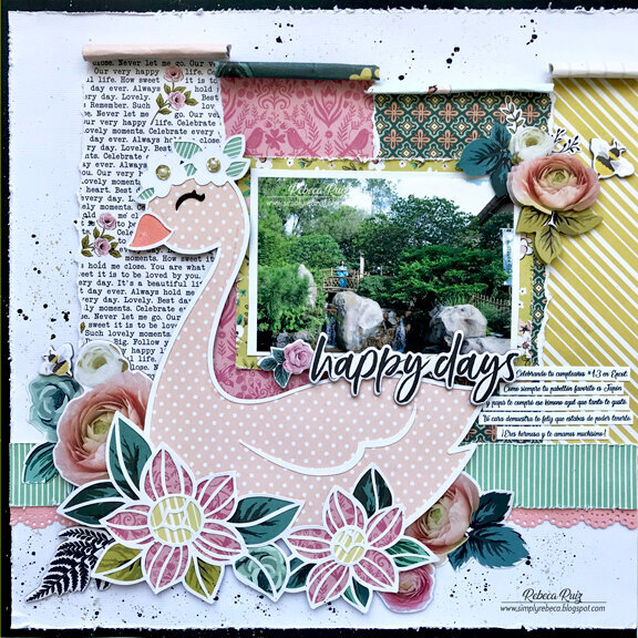 Happy Days Layout (Left Side)