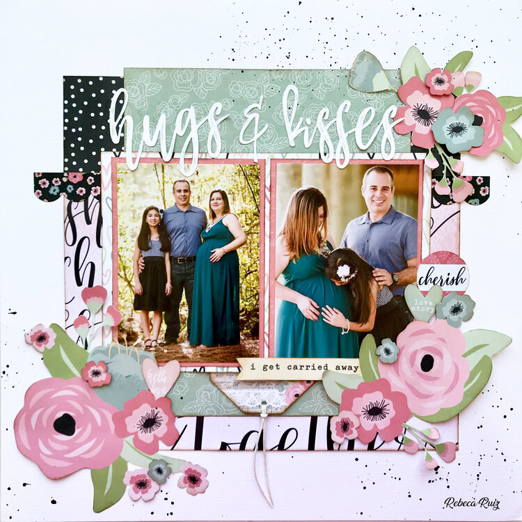 Hugs &amp; Kisses Layout