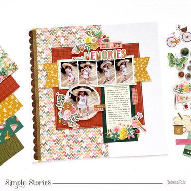 Happy Memories Layout