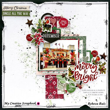 Merry & Bright Layout