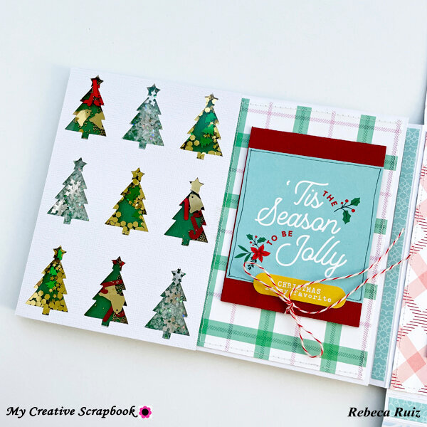 Christmas Wallet Mini Album with Tutorial