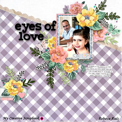 Eyes of Love Layout