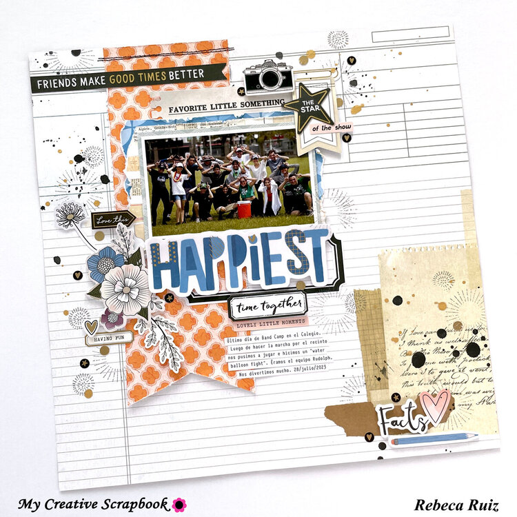 Happiest Time Together Layout