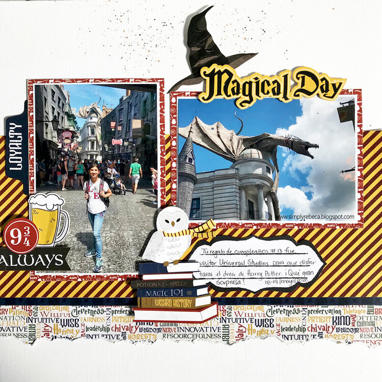 Magical Day Layout (Left Side)