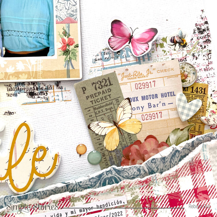 Spring Time Smile Layout