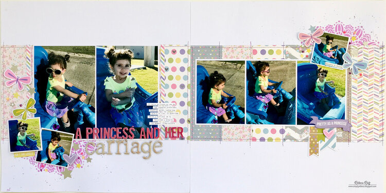 A Princess and Her Carriage Layout