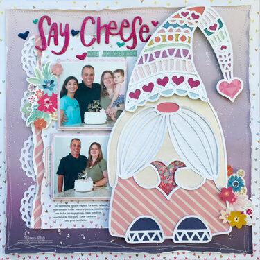 Say Cheese and Celebrate Layout