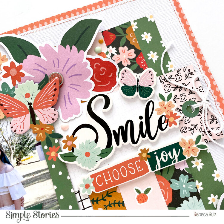 Smile, Choose Joy Layout