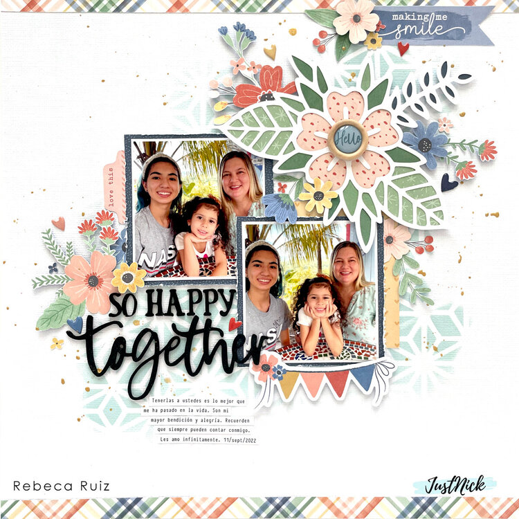 So Happy Together Layout