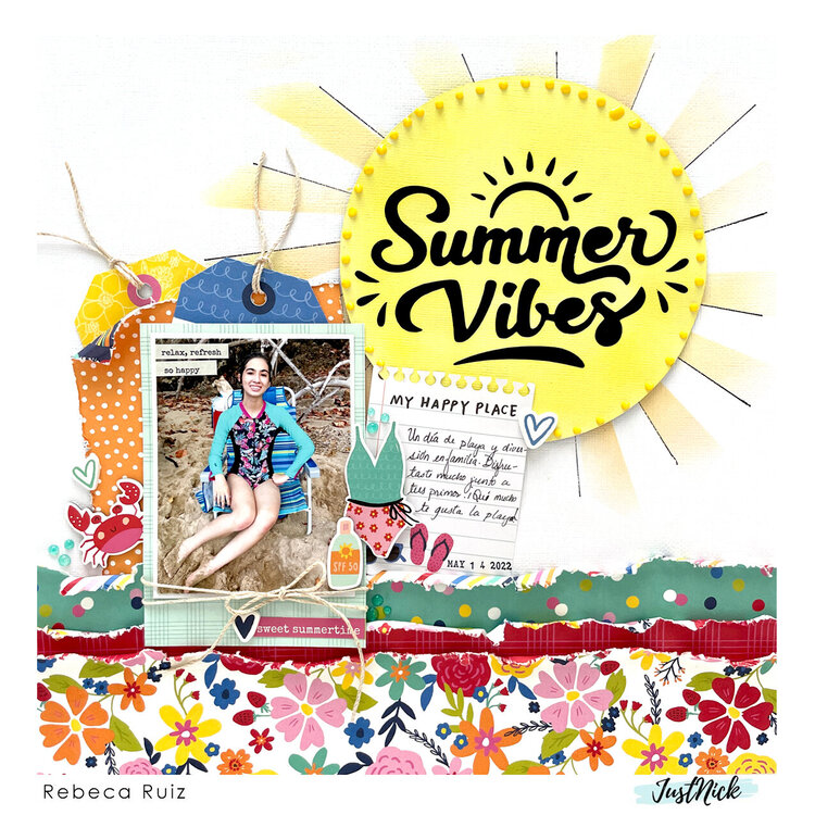 Summer Vibes Layout
