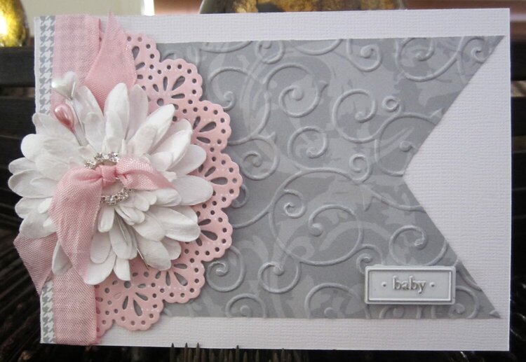 Pinky Blossom Card