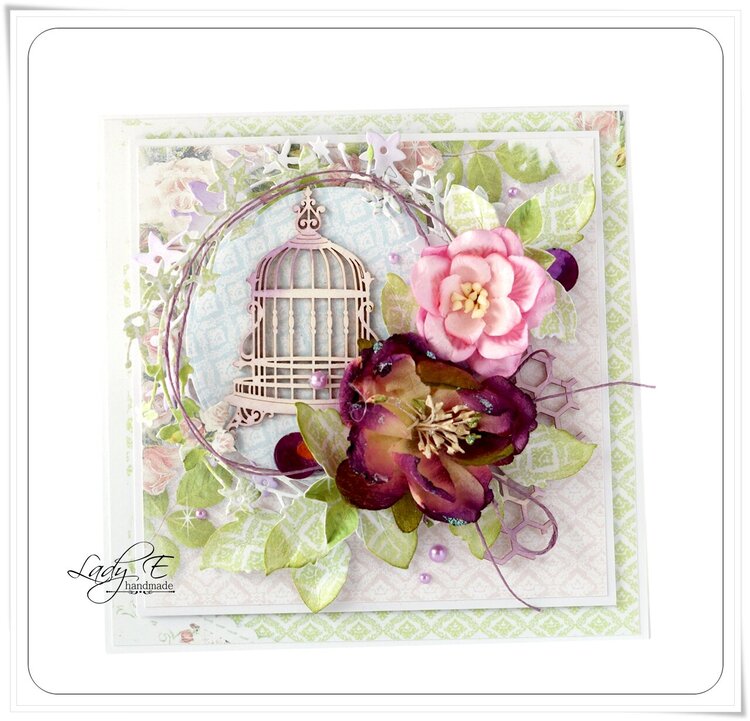 Another card with a bird cage :)