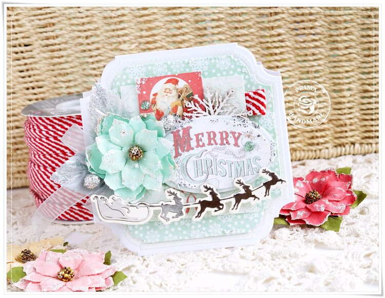 Sweet Christmas - Prima Card