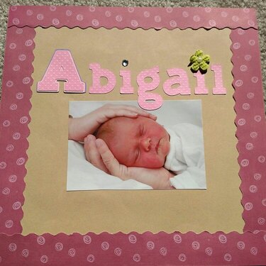 Abigail Album Title Page