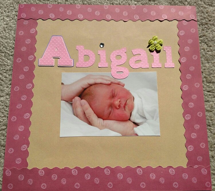 Abigail Album Title Page